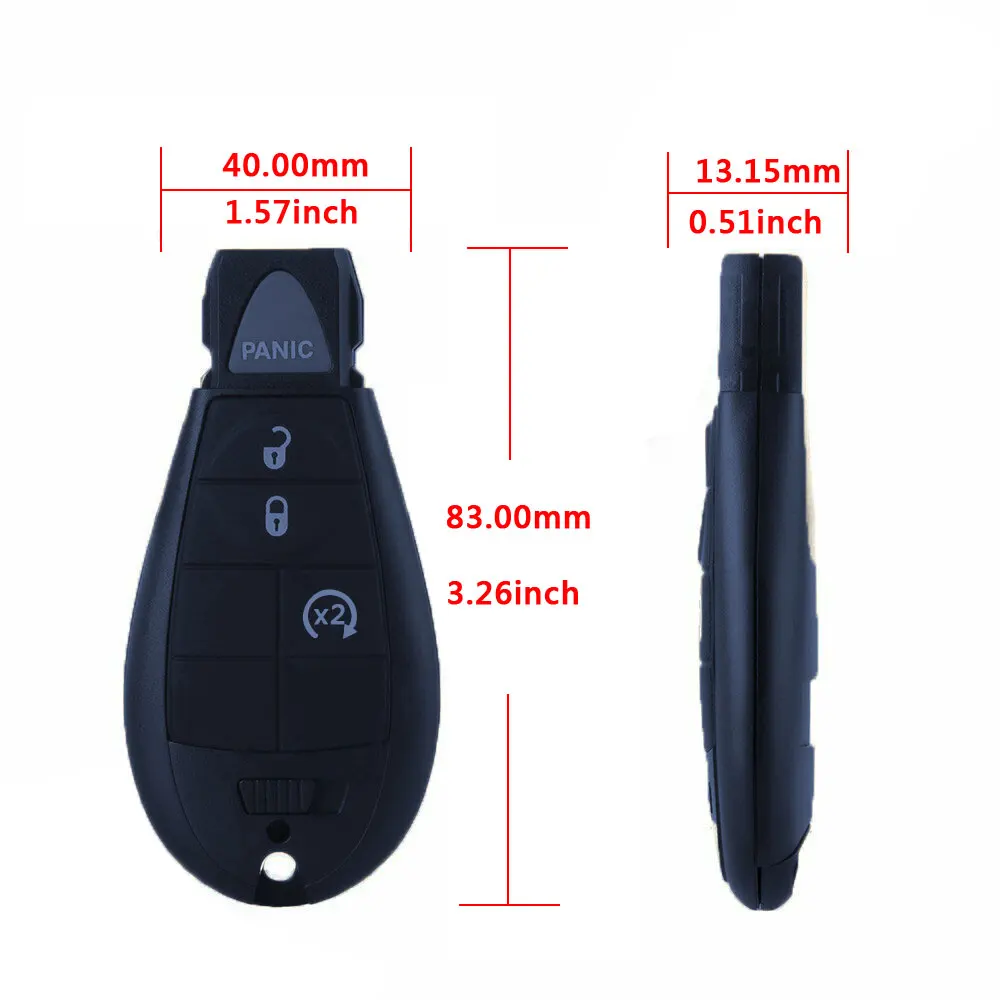 Sale New For Dodge Ram 1500 2500 3500 4500 Fobik Remote Star Key Fob Keyless Remote D15 3