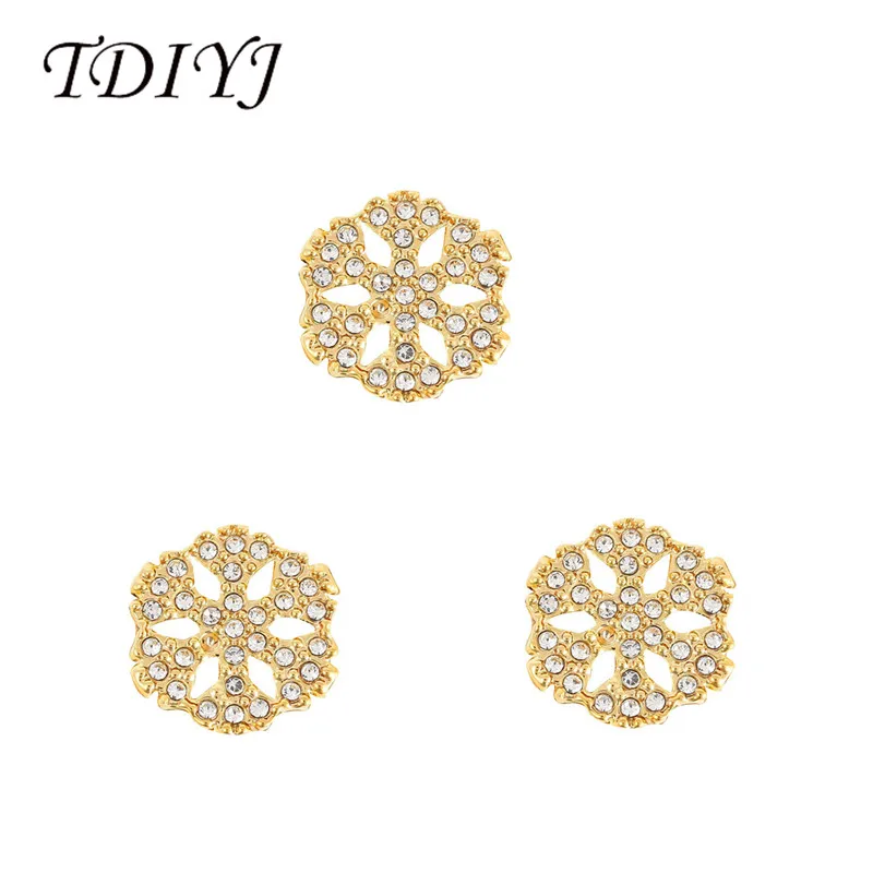 

TDIYJ Jewelry Snowflake Slide Charms Fit on 10mm Mesh Bracelet and Leather Wrap Bracelet as Women Girls Gift 6pcs/lot