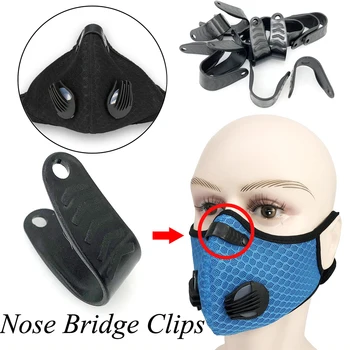 

10pcs Professional Masks Nose Bridge Clips DIY Self Made Mouth Masks Clip Anti Pollen Dustproof Making Accessories