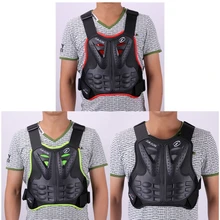 Adult Motorcycle Dirt Bike Body Armor Protective Gear Chest Back Protector Protection Vest for Motocross Snowboarding