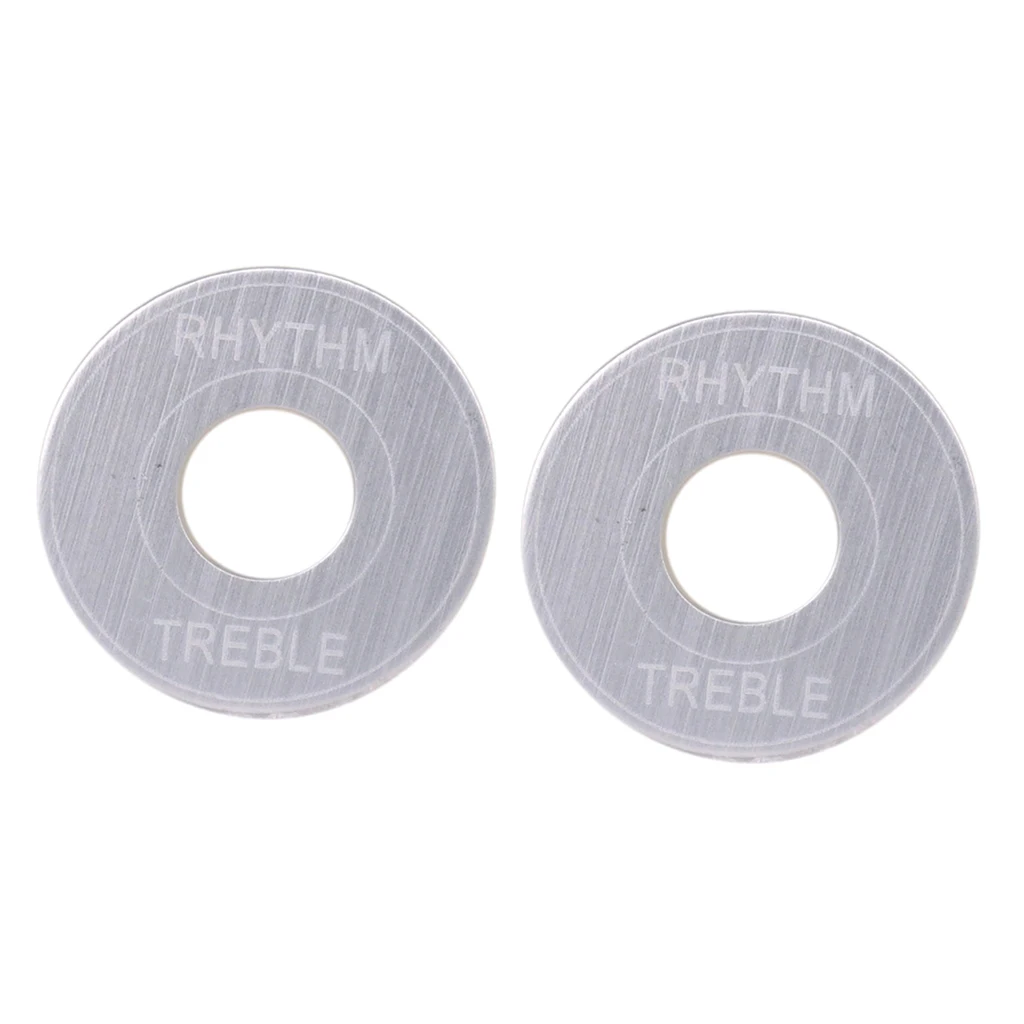 Pack Of 2 3-Way Switch Rythm Treble Washers For / Electric Guitar DIY