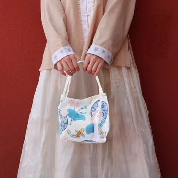 

1Pc Bag Casual Fashion Versatile Antiquity Hand Bag Shoulder Bag Storage Pouch for Woman Female Lady Girl