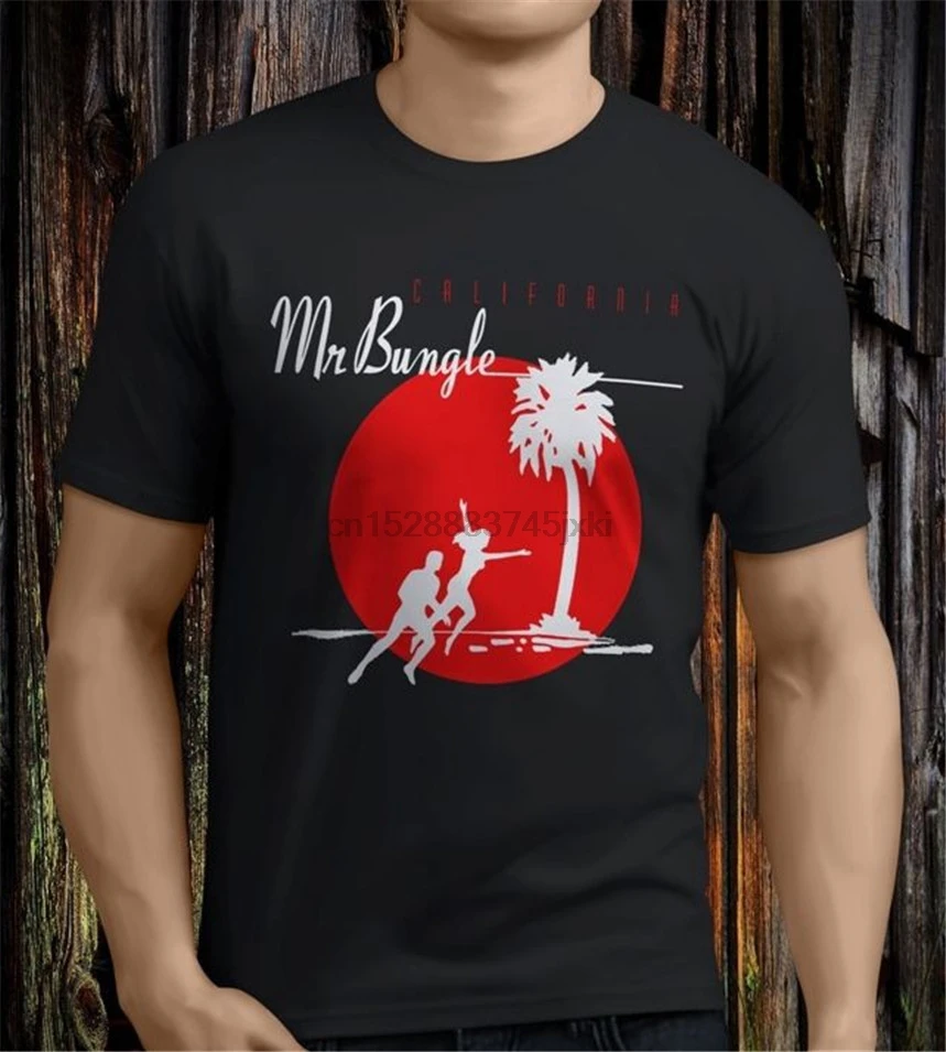 Новинка Mr Bungle California Mike Patton Metal Band Мужская Черная Удобная футболка Размер S 3Xl