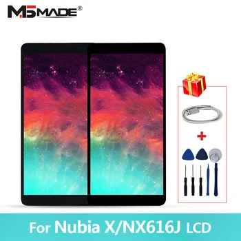 

6.26" Original For ZTE Nubia X Display NubiaX NX616J LCD Display Screen Touch Panel Digitizer For Nubia X Full Display 2280*1080