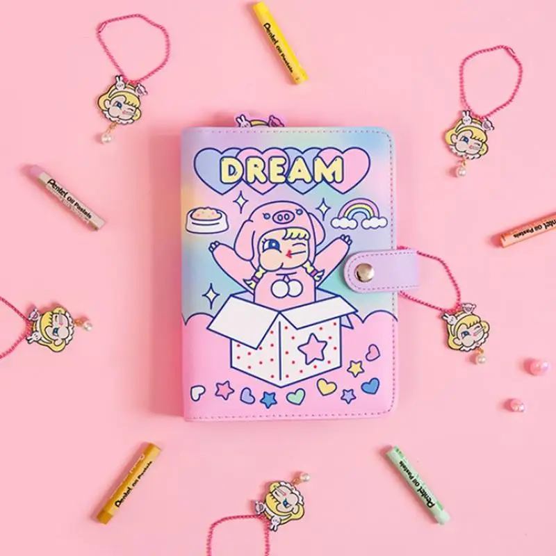 Kawaii Diy Binder notebook A6 корейский дневник на спирали планировщик записная книжка путешественники журнал Sketcbook для девочек Fichario Органайзер T9F3