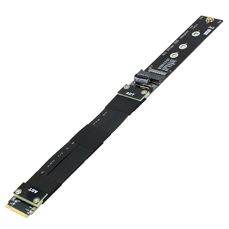 R44SF M.2 NVMe M кабель-удлинитель для ключей SSD Riser Card ленточная линия Поддержка M2 до PCI