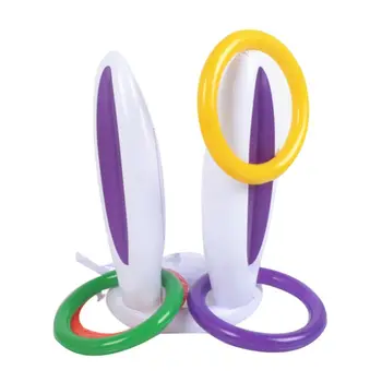 

1 Pc Inflatable Reindeer Antler Ring Christmas Hat Toss Game Props Xmas Holiday Party Fun Supplies Toys