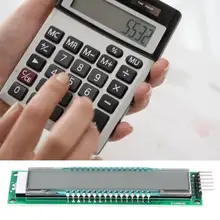 ЖК-дисплей запасной модуль DM8BA10 10-битная 16 сегментный ЖК-дисплей светодиодный дисплей модуль DC 5V TM1622 чип электронный Компоненты