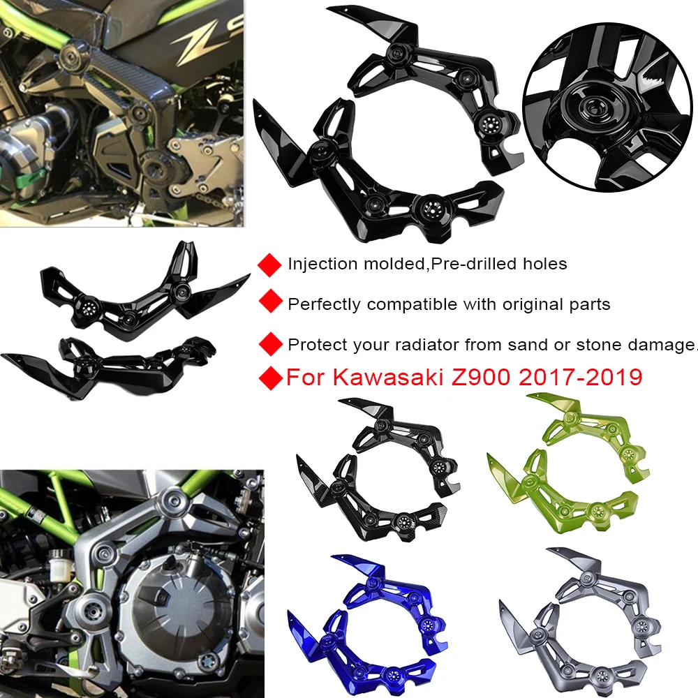 For Kawasaki Z900 2017 2018 2019 Front Side Trim Frame Body Fairing Cover Panel Engine Motorcycle Accessories Z-900 | Автомобили и