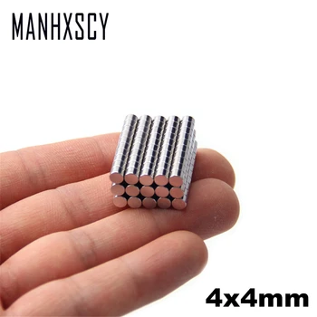 

2000pcs Neodymium N35 Dia 4mm X 4mm Strong Magnets Tiny Disc NdFeB Rare Earth For Crafts Models Fridge Sticking magnet 4x4mm