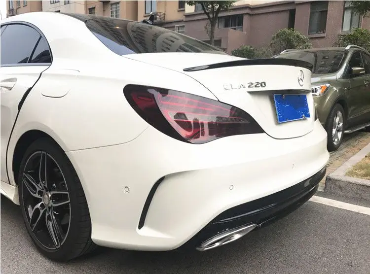 Для Benz CLA спойлер CLA45 W117 C117 задний багажник крылья спойлер AG стиль CLA 200 250 260 2013