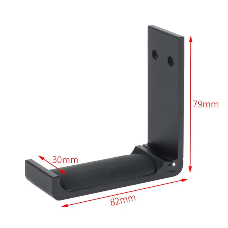 Foldable Universal Headset Headphone Hanger Hook Holder Under Desk