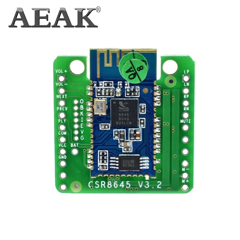 AEAK 5 Вт + Bluetooth 4 0 Плата усилителя CSR8645 APTX Стандартный стереоприемник модуль