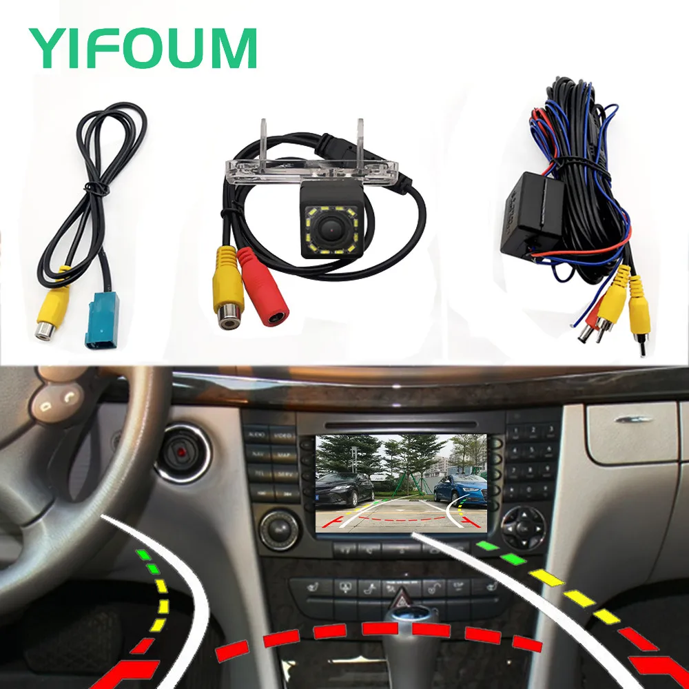 Traiettoria dinamica Linea di parcheggio Telecamera retromarcia Vision