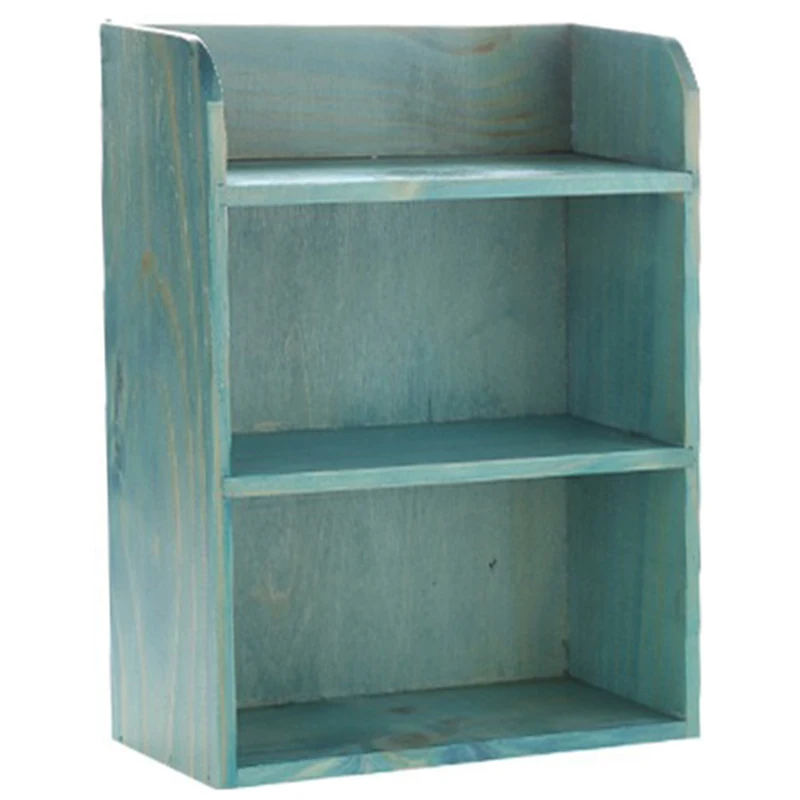 Wooden Wall Shelf Storage Holder Free Stand Desktop Organiser Decor Display Bracket Unit Wood Rack | Дом и сад