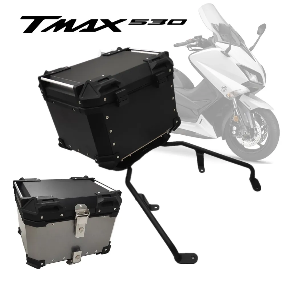 US $236.88 36L 45L 55L 65L Motorcycle Top Trunk High Quality for Yamaha TMAX530 20122016 Aluminum Alloy Box Tail Rear Luggage Case MOTO