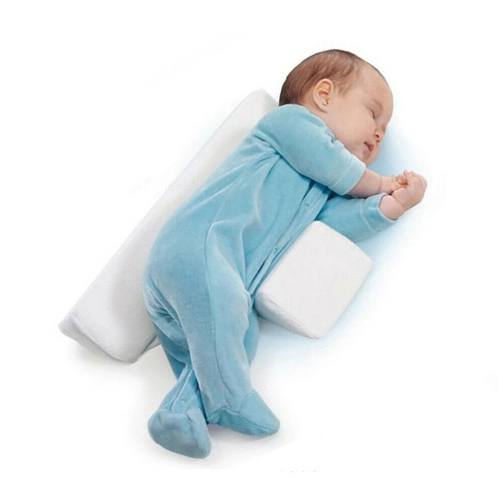 Oreiller Pour Dormir Sur Le Cote Pour Bebe Sommeil Coussin Soutien Confortable Cale Reglable Infantile Anti Rouleau Triangle Positionnement Nourrisson Aliexpress