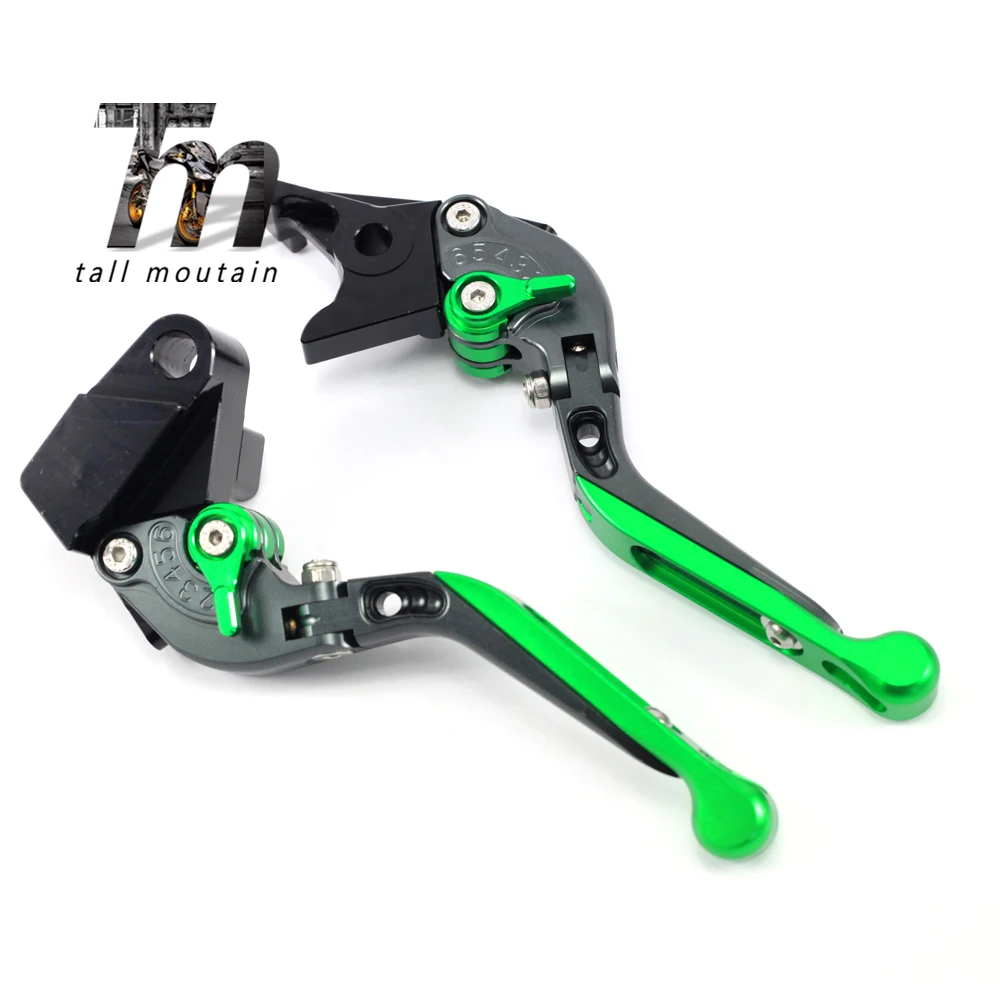 Тормозной рычаг сцепления для KAWASAKI NINJA 650 R ER-6F Z650 Z900- Vulcan S 650 15-18 титановый складной выдвижной мотоцикл