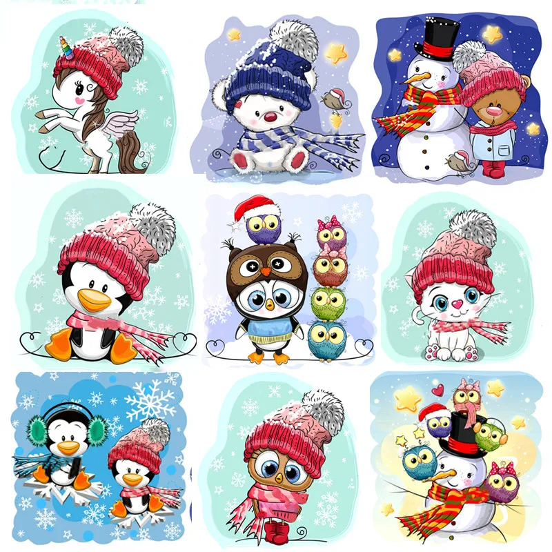 

Diamond Painting"Cartoon Animal Owl" Painting Crystal Decoration 3D Cross Stitch Pattern Rhinestone Embroidery Children DIY Gift