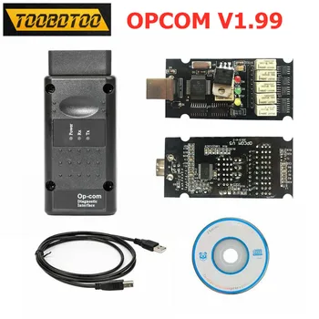 

OPCOM V1.99 V2014 Work For Opel Till Year 2014 Car OBD2 Diagnostic Tool OP COM 1.99 With PIC18F458 Chip and FTDI Chip
