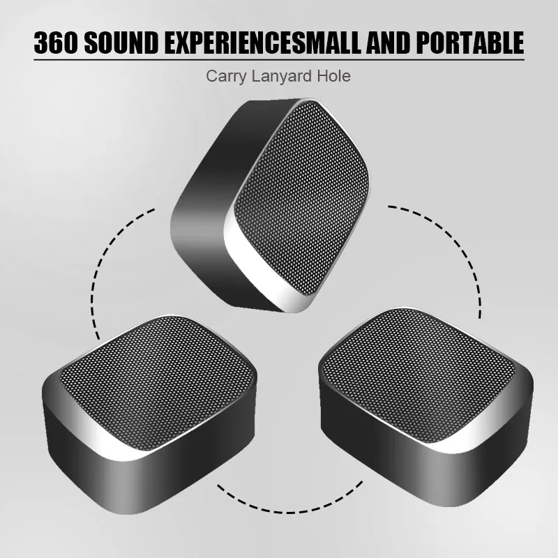 Portable Speaker for Tablet Desktop PC TWS Portable for IPhone Xiaomi V5.0 Mini Speaker Mini Palm Sized Sound Box Multicolor - ANKUX Tech Co., Ltd