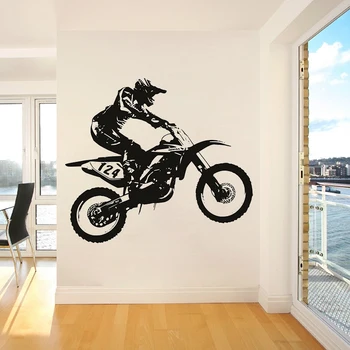 Dirt Bike Wall Sticker