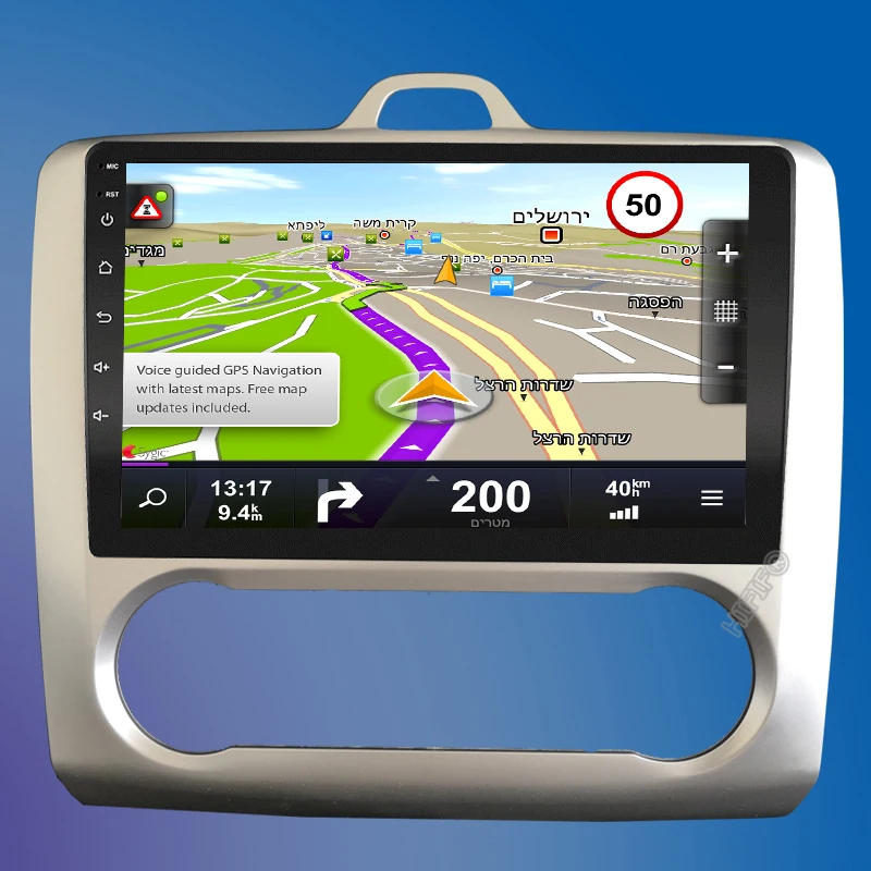 9inch Android 10 Car Radio Dvd Player Carplay For ford focus EXI MT 2 3 Mk2 2004 2005 2006 2007 -2011 2Din GPS Multimedia Player