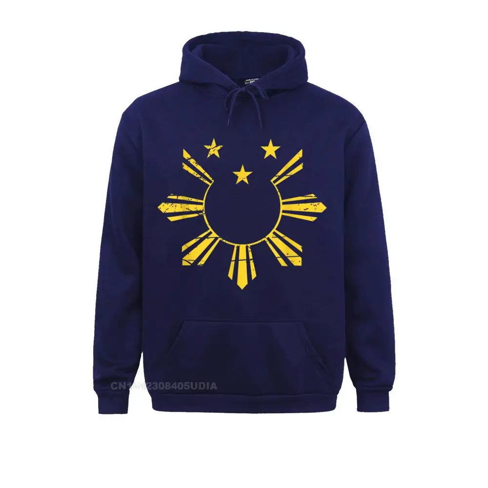 Cool Retro Filipino Flag Philippines T-Shirt__B8516 Long Sleeve Summer Hoodies Prevailing Sportswears Women Sweatshirts Retro Filipino Flag Philippines T-Shirt__B8516navy