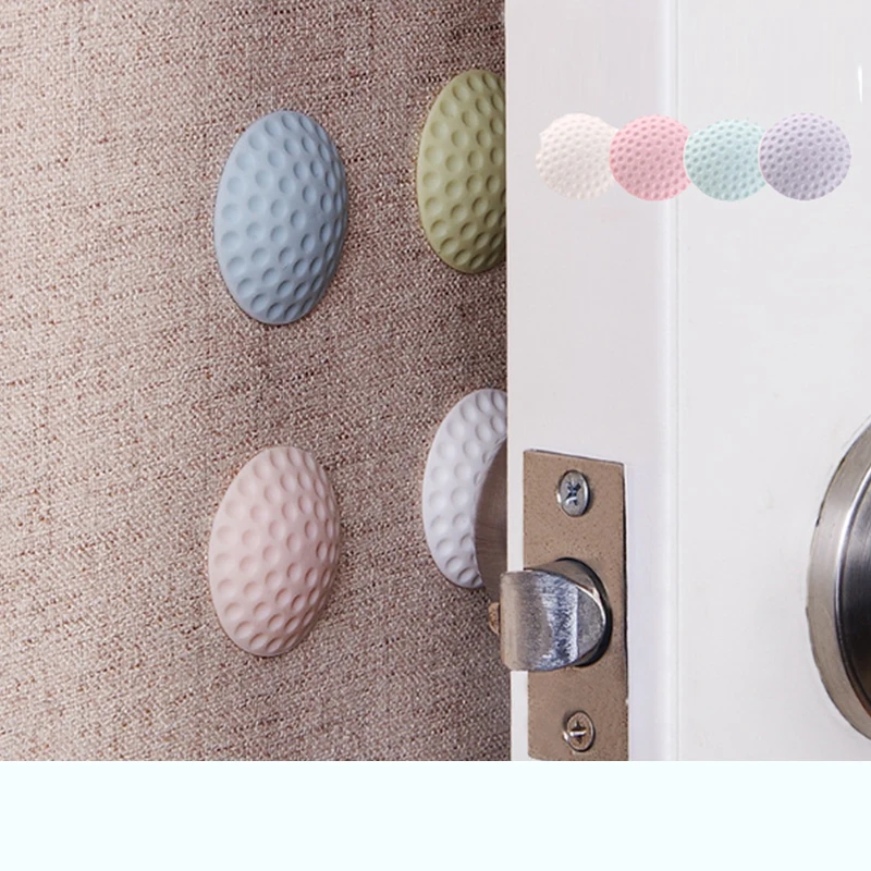 Door Anti Collision Protector 2Pcs Rubber Door Stop Stoppers Safety Keeps Doors From Slamming Prevent Finger Injuries Gates Doorways Lock Protection Child