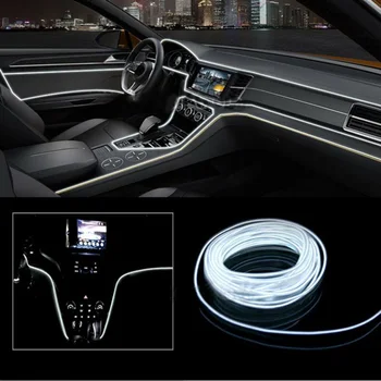 

Accessories Light Strips Car Interior White 12V DC Fluorescent Neon 2 meter