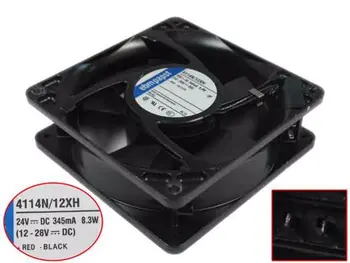 

ebmpapst 4114N/12XH 4114N 12XH DC 24V 8.3W 120x120x38mm 2-PIN Server Cooling Fan