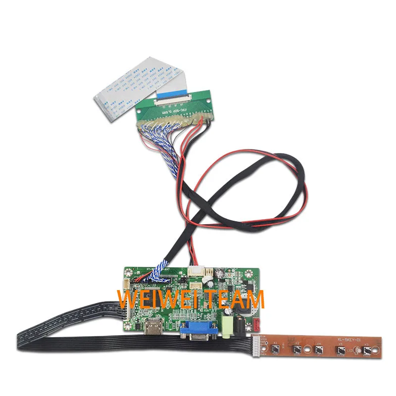 Wisecoco 12 3 дюймов HSD123KPW1 A30 ЖК дисплей с сенсорным экраном Панель ультра широкий