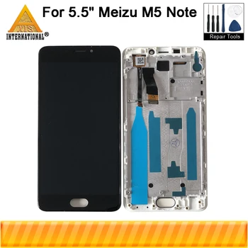 

5.5" For Meizu M5 Note M621Q M621M M621C M621H Axisinternational LCD Screen Display With Frame+Touch Panel Screen Digitizer