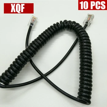 

XQF 10PCS 8 Pin Hand Mic Speaker Cable Microphone Line for ICOM IC2100H Radio