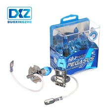 DXZ 2 шт./компл. H3 100W 6000K 12V автомобиль HOD галогенные светильник источник лампы Белый HID лампа высокой интенсивности для Авто головного средства ухода за кожей Шеи светильник автомобильных противотуманных фарах светильник