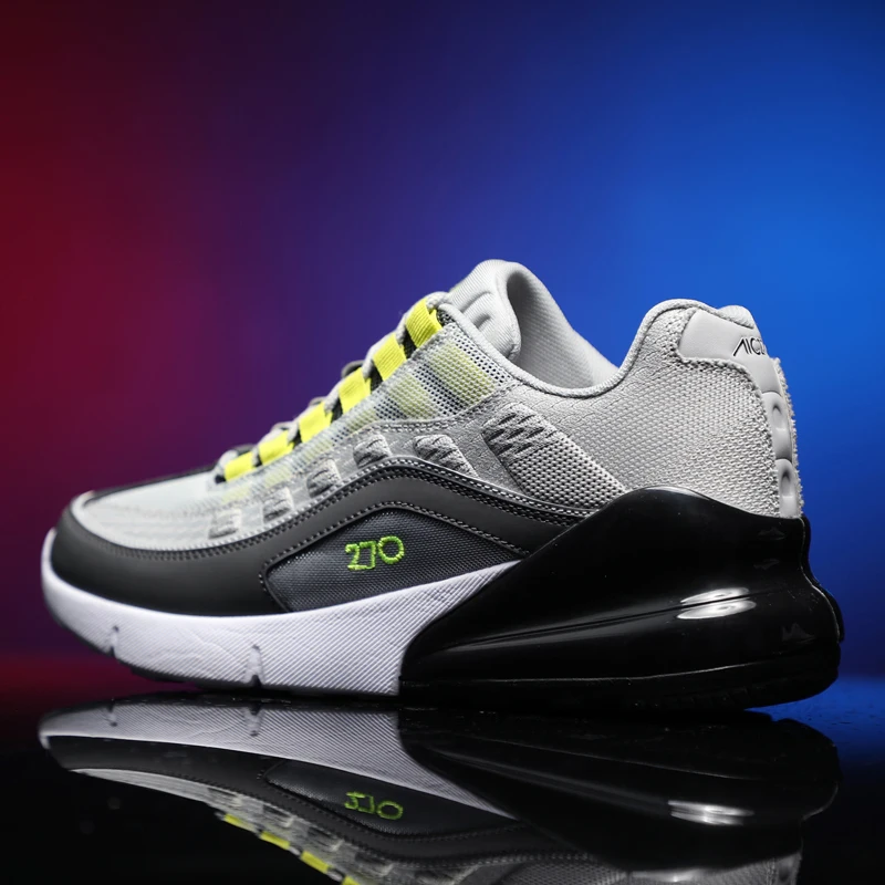 

SENTA New Men Sneakers Air Cushioning Running Shoes For Men Breathable Sports Shoes Zapatillas Trainer Platform Jogging Shoes