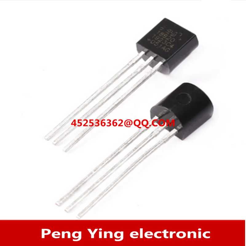 30PCS DS18B20+ 18B20 TO92 DS18B20 programmable digital temperature/temperature sensor original stock | Электронные компоненты и
