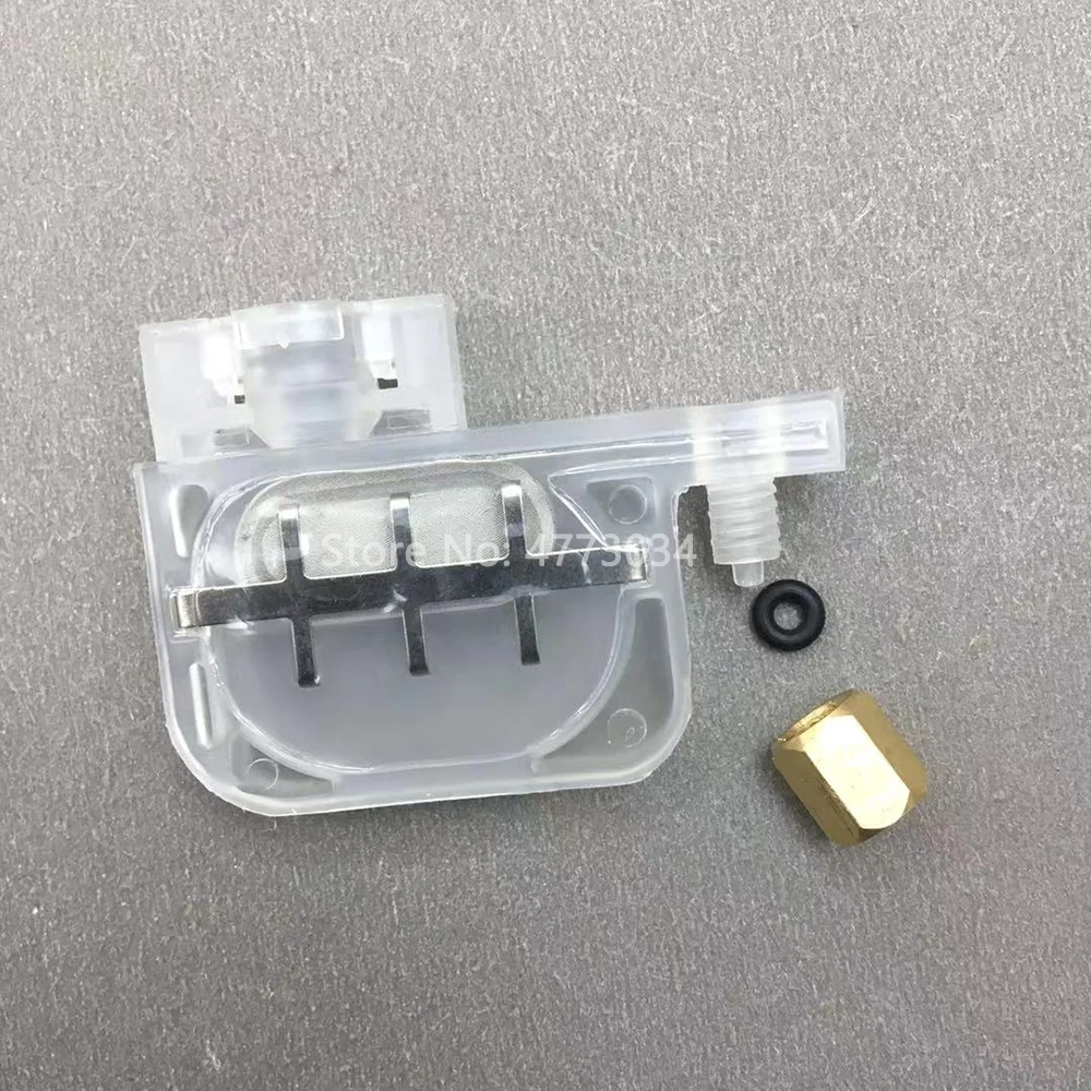 Descarregador Transparente Pequeno Amortecedor com Filtro Grande para Epson Dx3 Dx4 Dx5 Cabeça de Impressão para Epson R1800 R1900 Plotter Impressora 20 Peças
