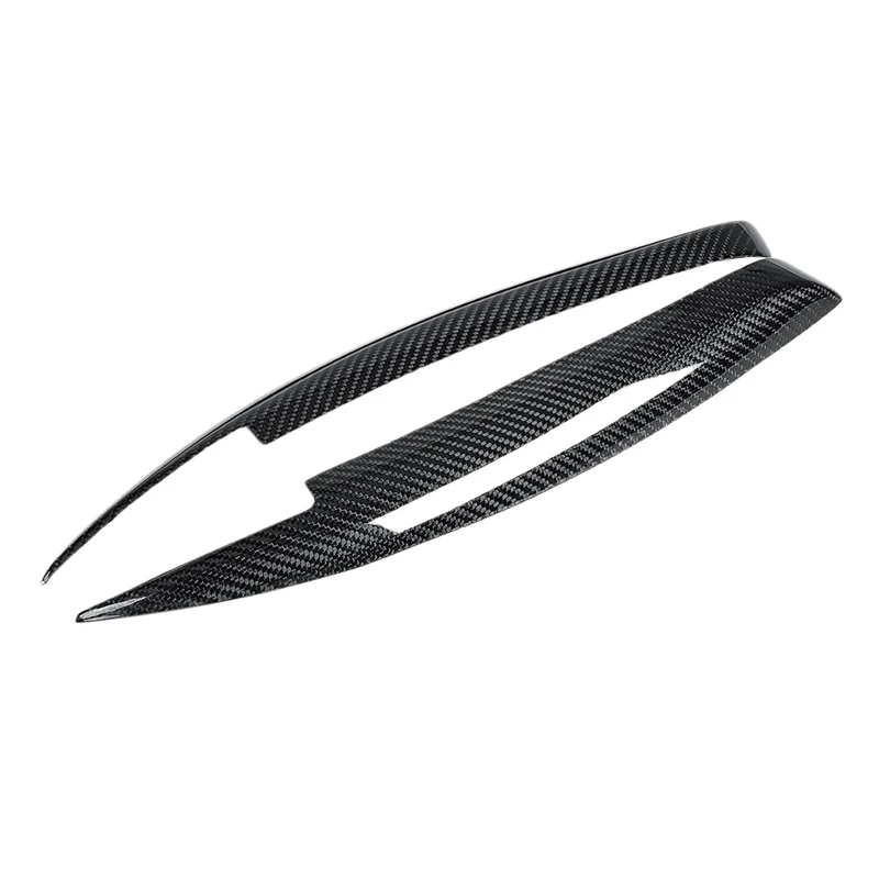 

DHBH-Carbon Fiber Headlight Eyebrow Eyelid for Bmw E81 E82 E87 E88 128I 135I 2004 2005 2006 2007 2008 2009 2010 Carbon Fiber L