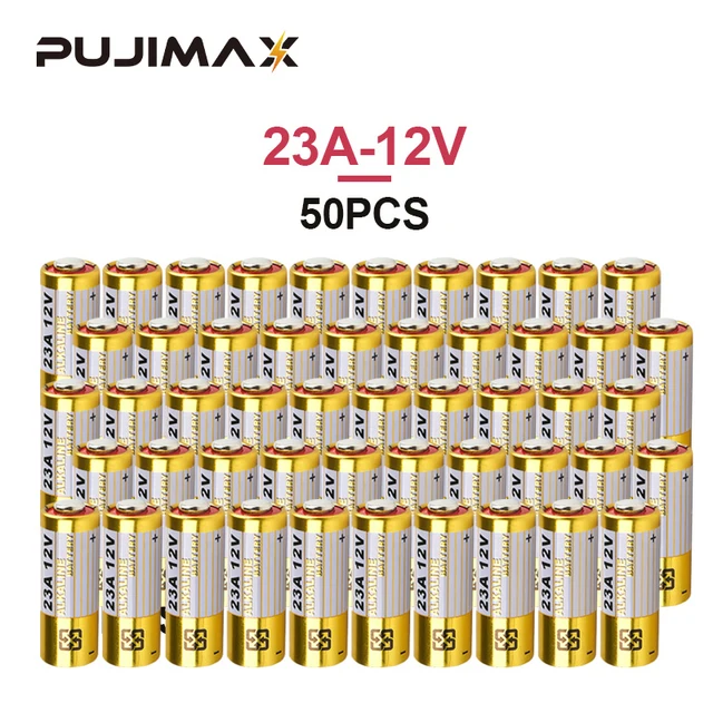 PUJIMAX 아부티크 23A 12V 알카라인 배터리: 멀티용도 전자기기용 파워 솔루션