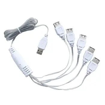 

Holiday Lights Neon And Digital Lights 1 USB Turn 5 USB Cable For Birthday Wedding Party Wall Hanging Decoration Night Lights