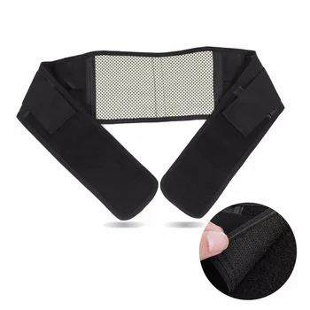 

Adjustable Infrared Magnetic Back Brace Posture Belt Lumbar Support Lower Pain Massager Self-heating Therapy Waist Belt new