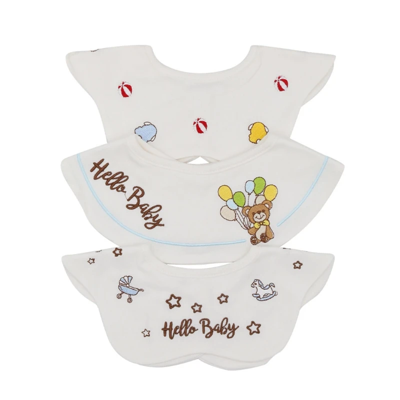 2021 ο 3 / 360  ȸ   Drool Bibs Į    ħ Ÿ  ư Ƽ  Burp