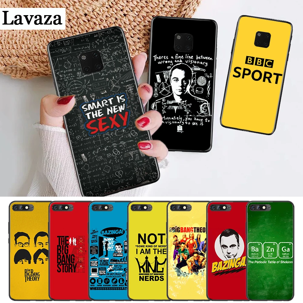 Силиконовый чехол Bazinga The Big Bang Theory TV для Huawei Nova Smart 2 Lite 2i 3 3i 4 4E 5 Pro 5i 5T | Мобильные