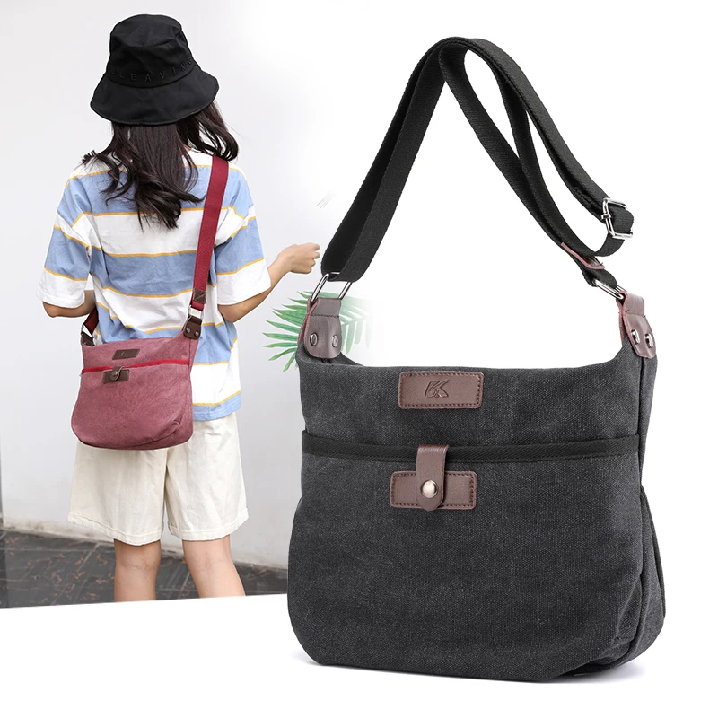 Kvky холщовая сумка мессенджер bolsa feminina 2020 женские сумки через плечо sacoches femme серая