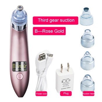 

Blackhead Remover Pore Vacuum Electric Blackhead Extractor Vacuum Cleaner USB Rechargeable for Women LDO99