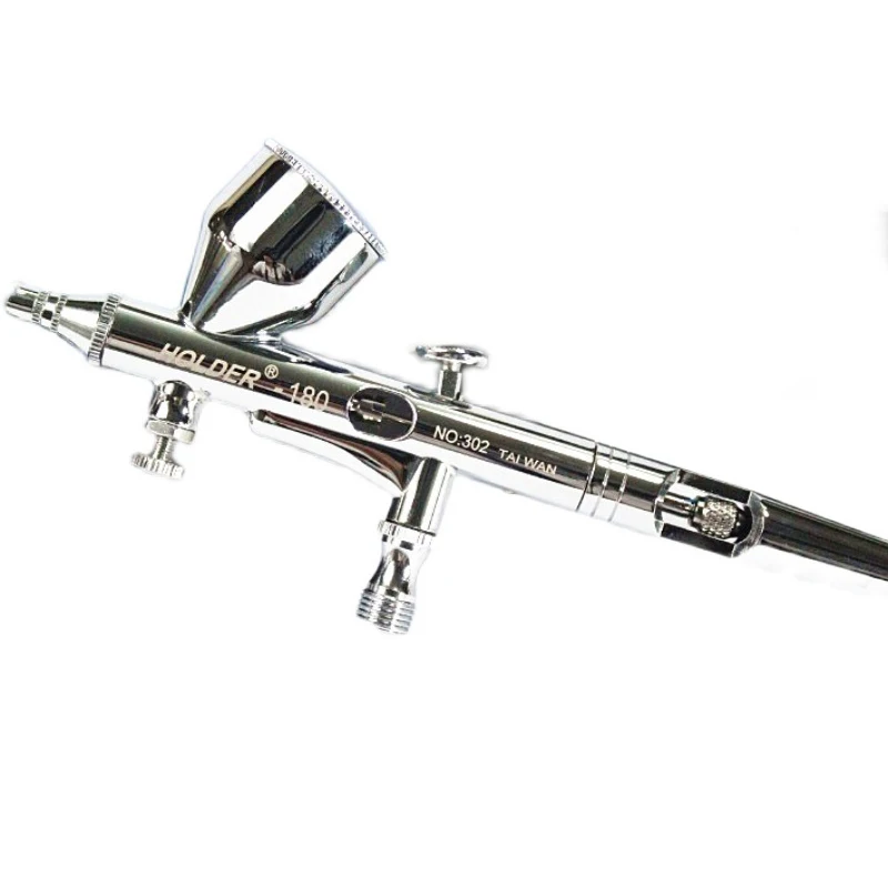 New HD-180 Airbrush 0.2mm 9cc Dual-Action Spray Gun Air brush Painting Tool Kit | Инструменты