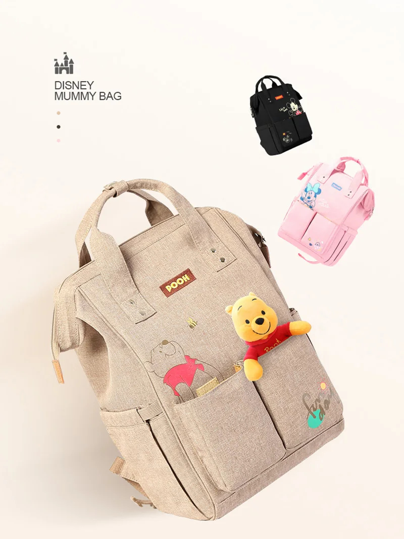 Сумка для подгузников disney, рюкзак, USB бутылочка, изоляционные сумки, Минни, Микки, большая емкость, для путешествий, для кормления ребенка, Мумия, сумка для подгузников, Boby, большая