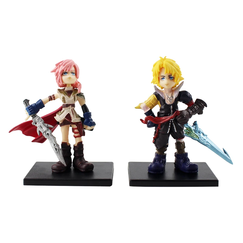 5 шт./компл. Final Fantasy trading arts Tidus Warrior Cloud Strife Squall Leonhart ПВХ фигурка игрушки|Игровые