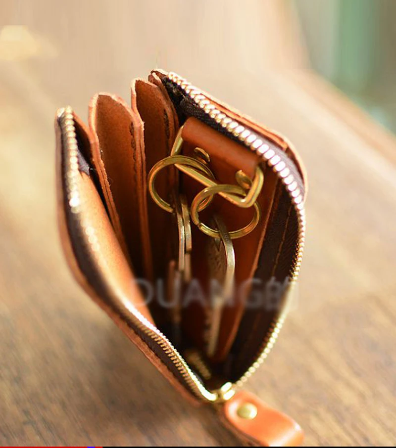 DIY leather craft key ring bag die cutting kraft paper sewing pattern thick 500gsm cardboard template